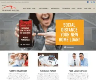 Mortgagemastersofindiana.com(Mortgage Masters) Screenshot