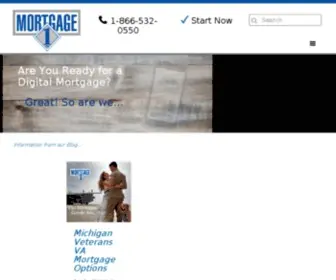 Mortgageone.com(Home Mortgages) Screenshot