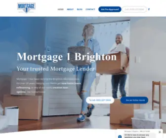 Mortgageonebrighton.com(Mortgage 1 of Brighton) Screenshot