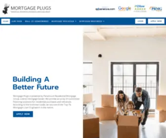 Mortgageplugs.com(Mortgage Plugs) Screenshot