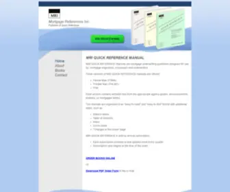 Mortgagereferencesinc.com(Mortgage References) Screenshot