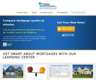 Mortgagerefinancerates.org(Mortgage Refinance Rates) Screenshot