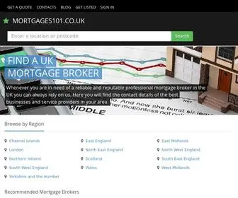 Mortgages101.co.uk(UK Mortgage Brokers) Screenshot