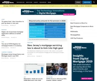 Mortgageservicingnews.com(National Mortgage News) Screenshot