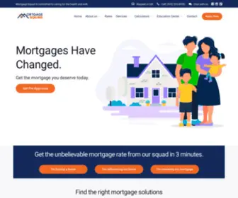Mortgagesquad.ca(Mortgage Brokers Toronto) Screenshot