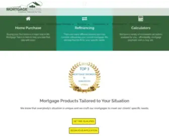 Mortgagetailors.com(Sidebox id='home) Screenshot