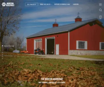 Mortonbuildings.com(Metal & Steel Pole Barn Builders) Screenshot