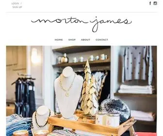 Mortonjamesboutique.com(Morton James) Screenshot