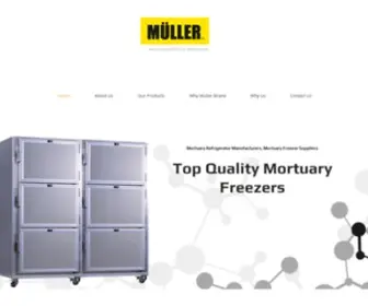 Mortuaryrefrigerator.com(Mortuary Refrigerator Manufacturers) Screenshot