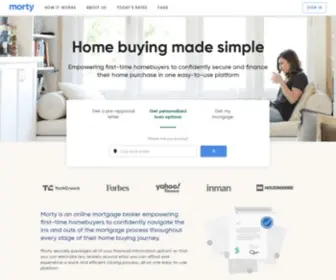 Morty.com(Home-buying made simple) Screenshot