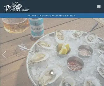 Mortysoysterstand.com(Morty’s Oyster Stand) Screenshot