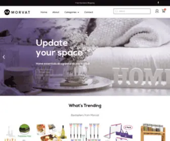 Morvat.com(High Quality Products for your Home & Garden) Screenshot