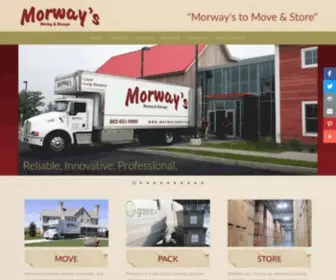 Morwaysmoving.com(Morways Moving & Storage) Screenshot