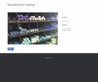 Morwellartandframing.com.au(Morwell Art & Framing) Screenshot