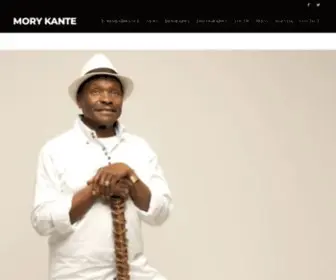 Morykante.com(MORY KANTE (Official Website)) Screenshot