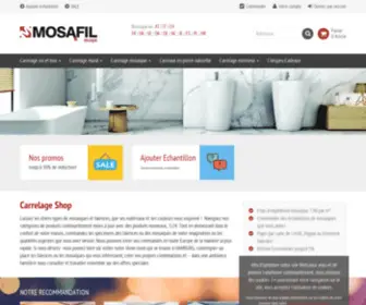 Mosafil.be(Mosaique carrelage) Screenshot