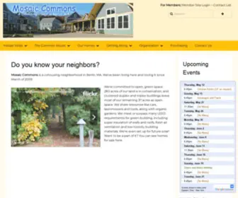 Mosaic-Commons.org(Mosaic Commons) Screenshot