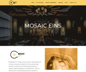 Mosaiceins.com(Mosaic Eins) Screenshot