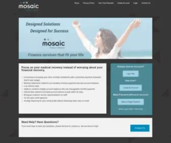 MosaicFinancesolutions.com(Mosaic Finance Solutions) Screenshot