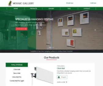 MosaicGalleryhangingsystem.com(Picture Hanging Systems) Screenshot