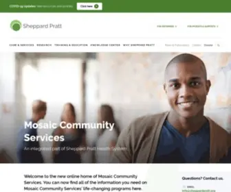 Mosaicinc.org(Mosaic Community Services) Screenshot