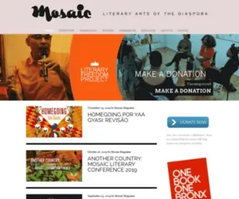 Mosaicmagazine.org(Mosaic Literary Magazine) Screenshot
