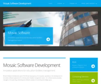 Mosaicsd.com(Innovative Software For Education Facilities Management) Screenshot