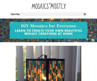 Mosaicsmostly.com(Mosaics Mostly) Screenshot