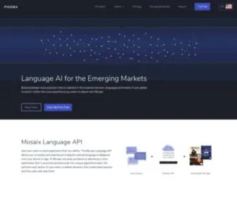 Mosaix.ai(Voice AI and Deep Semantic Search) Screenshot