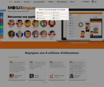 Mosalingua.com(Apprendre une langue efficacement (en ligne & mobile)) Screenshot