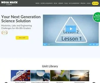 Mosamack.com(Mystery, Labs, and Engineering Challenges) Screenshot