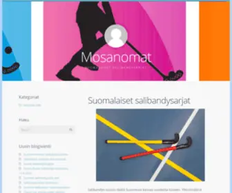 Mosanomat.com(Suomalaiset salibandysarjat) Screenshot