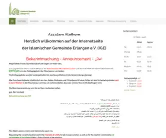 Moschee-Online.de Screenshot