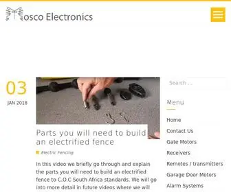 Moscoelec.com(Security and Electrical Products) Screenshot