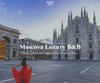 Moscovaluxury.com(Lussuoso B&B nel Centro Storico di Milano) Screenshot