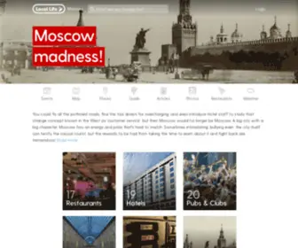 Moscow-Life.com(Your insider guide to Moscow) Screenshot