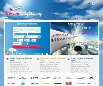 Moscowflights.org(MOSCOW FLIGHTS) Screenshot