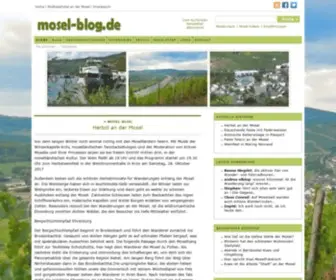 Mosel-Blog.de(Wellness Mosel) Screenshot