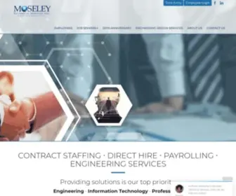 Moseleytechnical.com(Moseley Technical Services) Screenshot