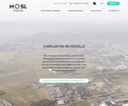 Moselle-Developpement.com(Moselle Attractivité) Screenshot