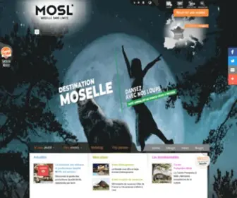 Moselle-Tourisme.com(Tourisme en Moselle) Screenshot