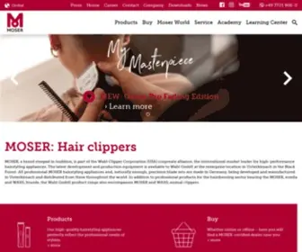 Moser-Profiline.com(Moser Profiline) Screenshot
