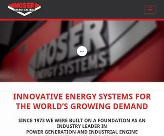 Moserengine.com(Moser Energy Systems) Screenshot