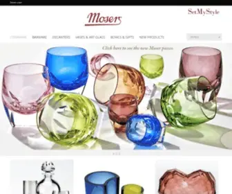 Moserusa.com(Home page Moser) Screenshot