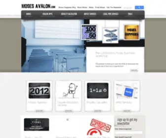 Mosesavalon.com(Music Biz inside info) Screenshot