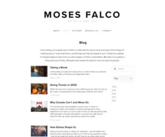 Mosesfalco.com(Moses Falco) Screenshot