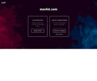 Mosfet.com(Make an Offer if you want to buy this domain. Your purchase) Screenshot