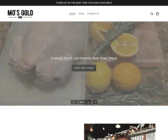 Mosgoldbbq.com(Mo's Gold BBQ) Screenshot