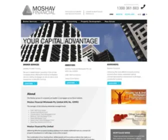 MoshavFinancial.com.au(MoshavFinancial) Screenshot