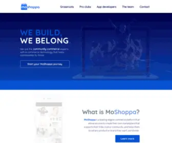 Moshoppa.ai(Ecommerce Platform) Screenshot